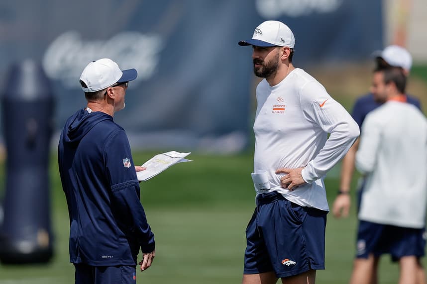 Davis Webb, giants, NFL: Denver Broncos Training Camp