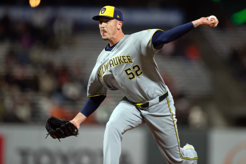MLB: Milwaukee Brewers at San Francisco Giants -- Bryan Hudson