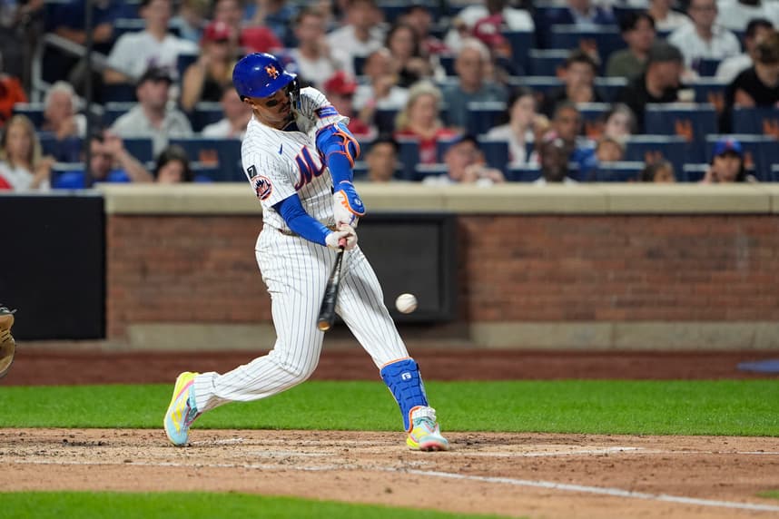 MLB: Philadelphia Phillies at New York Mets -- Mark Vientos
