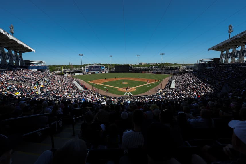 MLB: Spring Training-Boston Red Sox at New York Yankees