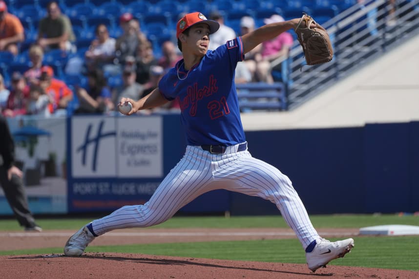 MLB: Spring Training-St. Louis Cardinals at New York Mets