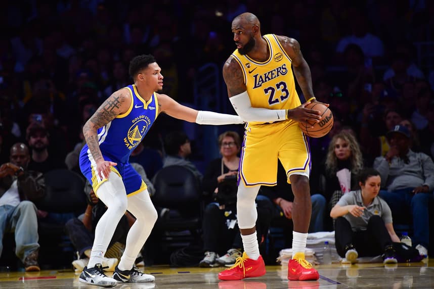 NBA: Golden State Warriors at Los Angeles Lakers