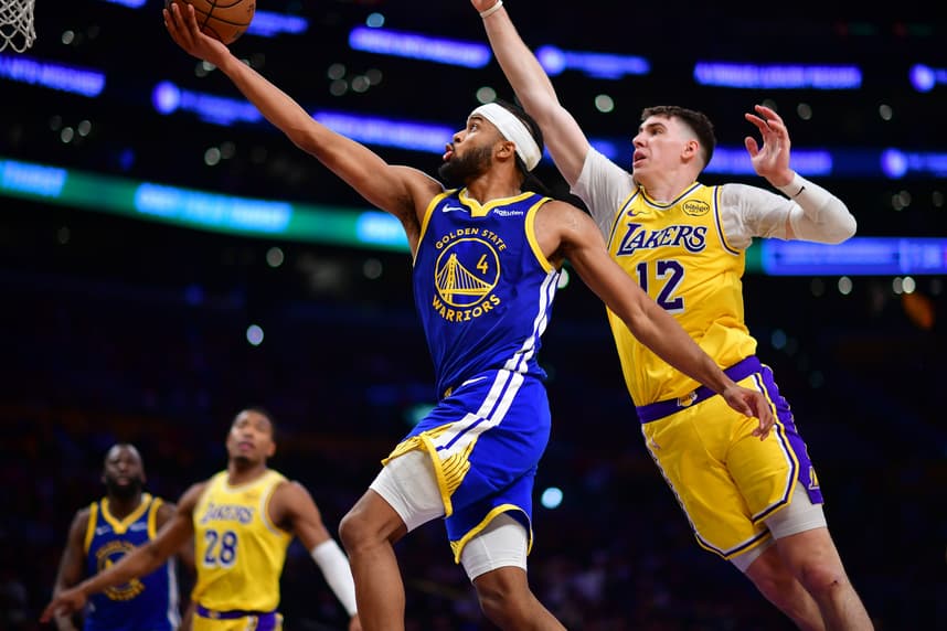 NBA: Golden State Warriors at Los Angeles Lakers