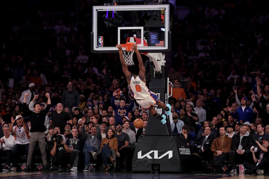 NBA: Los Angeles Lakers at New York Knicks