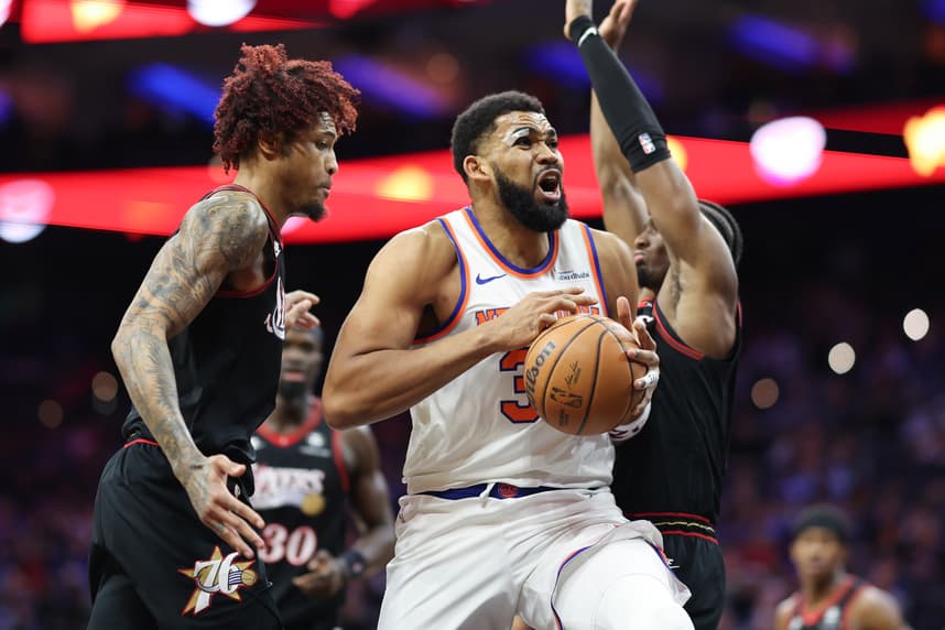 NBA: New York Knicks at Philadelphia 76ers