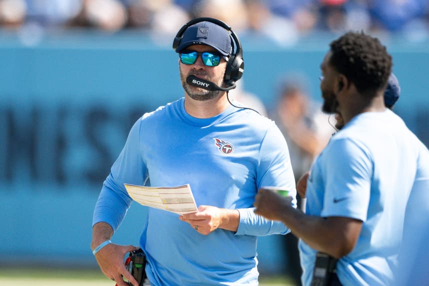Brian Callahan, giants, NFL: Indianapolis Colts at Tennessee Titans