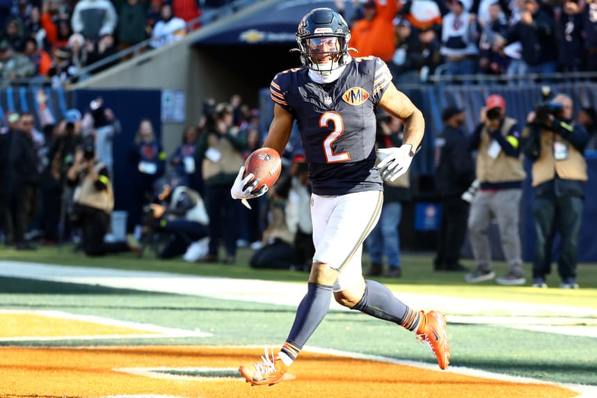 DJ Moore, giants, NFL: Pittsburgh Steelers at Chicago Bears