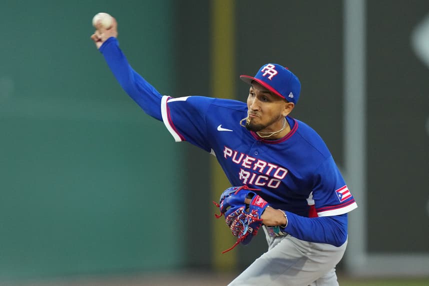Baseball: Spring Training-Puerto Rico at Boston Red Sox