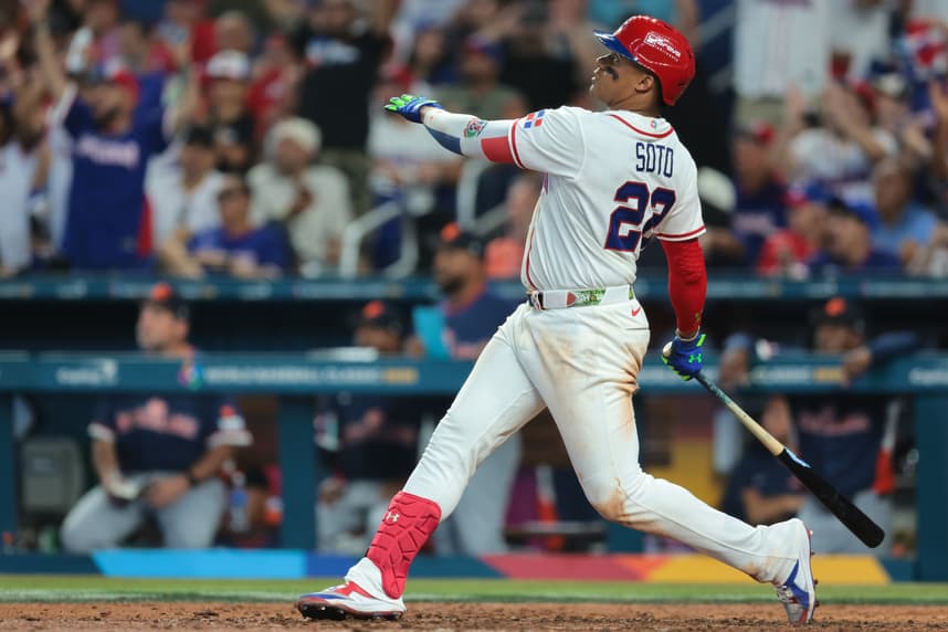 Baseball: World Baseball Classic-Dominican Republic at Netherlands -- Juan Soto