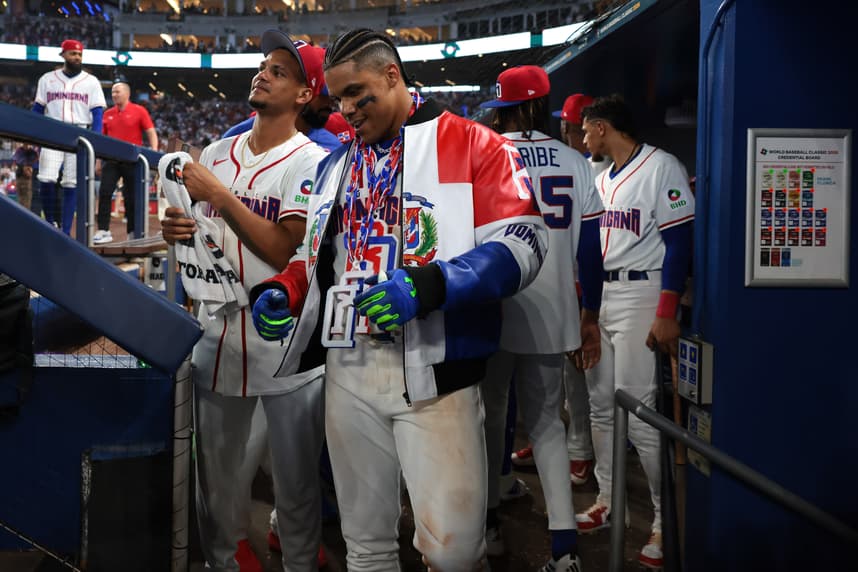 Baseball: World Baseball Classic-Dominican Republic at Netherlands -- Juan Soto