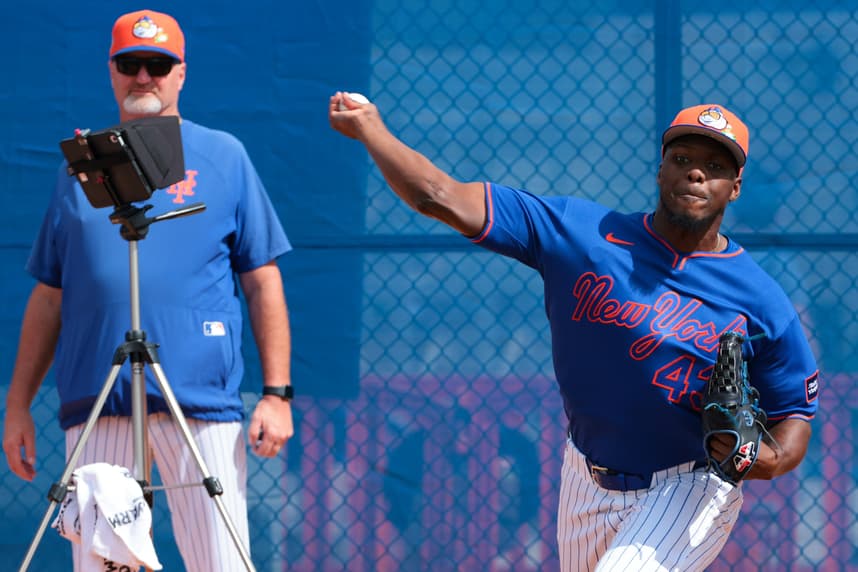 MLB: New York Mets-Workouts