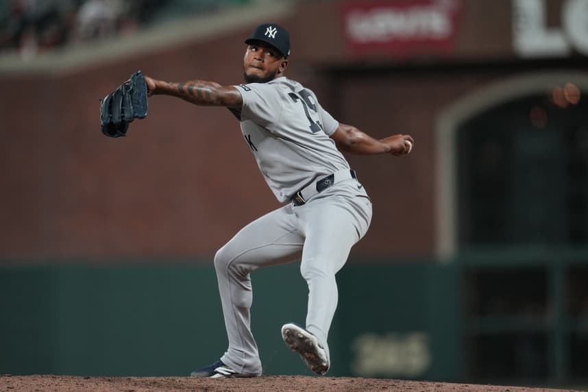 MLB: New York Yankees at San Francisco Giants, camilo doval