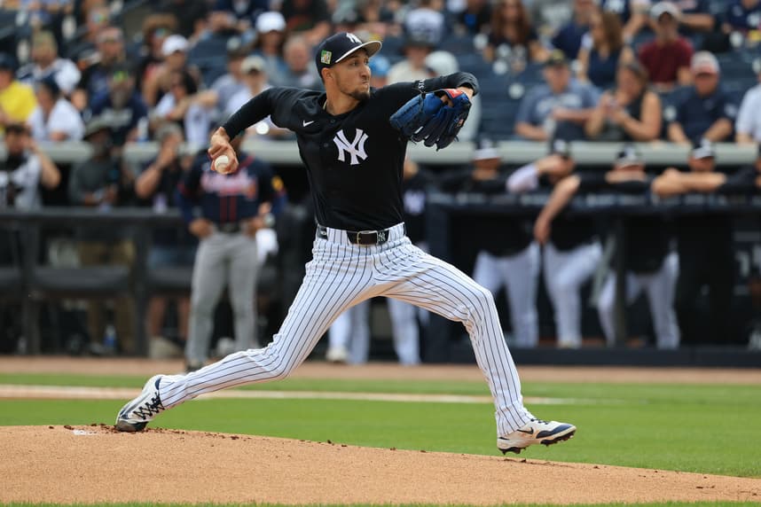 MLB: Spring Training-Atlanta Braves at New York Yankees, elmer rodriguez