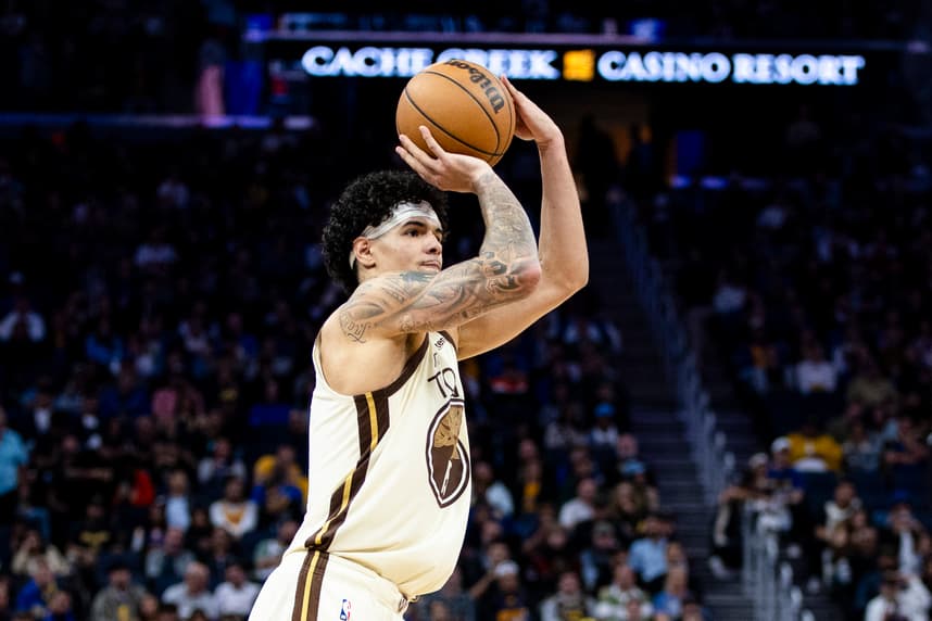 Gui Santos, NBA: Brooklyn Nets at Golden State Warriors