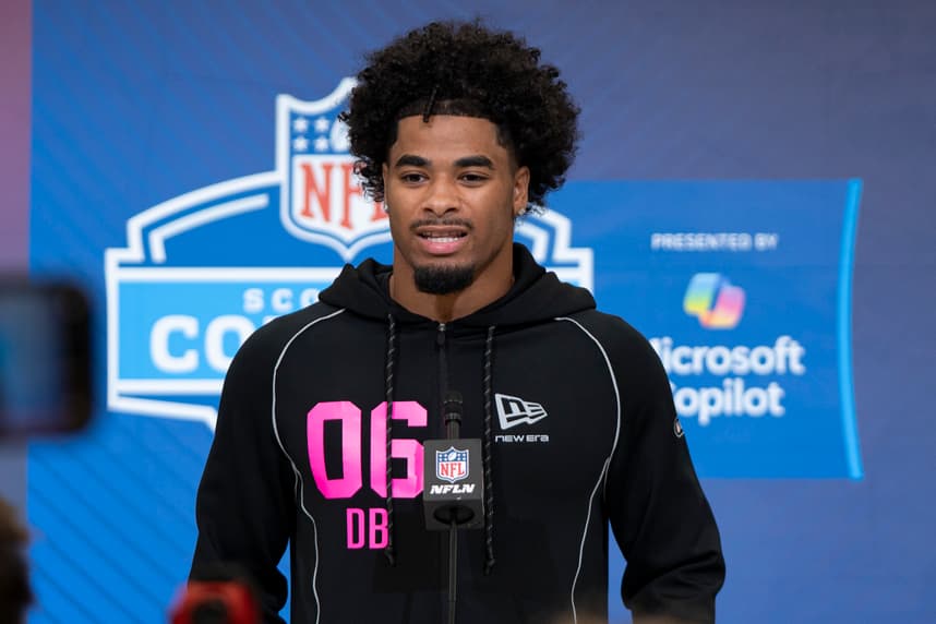 Mansoor Delane, giants, nfl draft, NFL: Combine