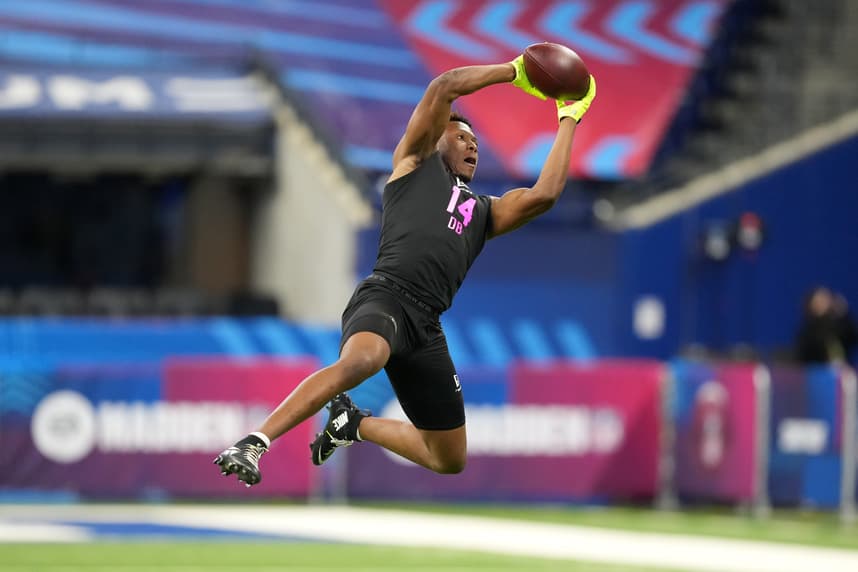 Colton Hood, Giants, NFL Draft, NFL: Combine