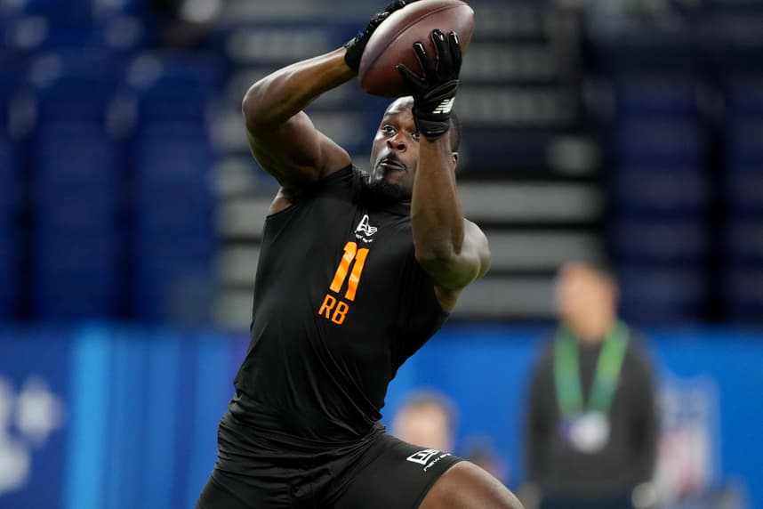 Jeremiyah Love, giants, NFL: Combine