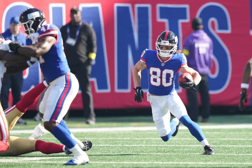 Gunner Olszewski, NFL: San Francisco 49ers at New York Giants