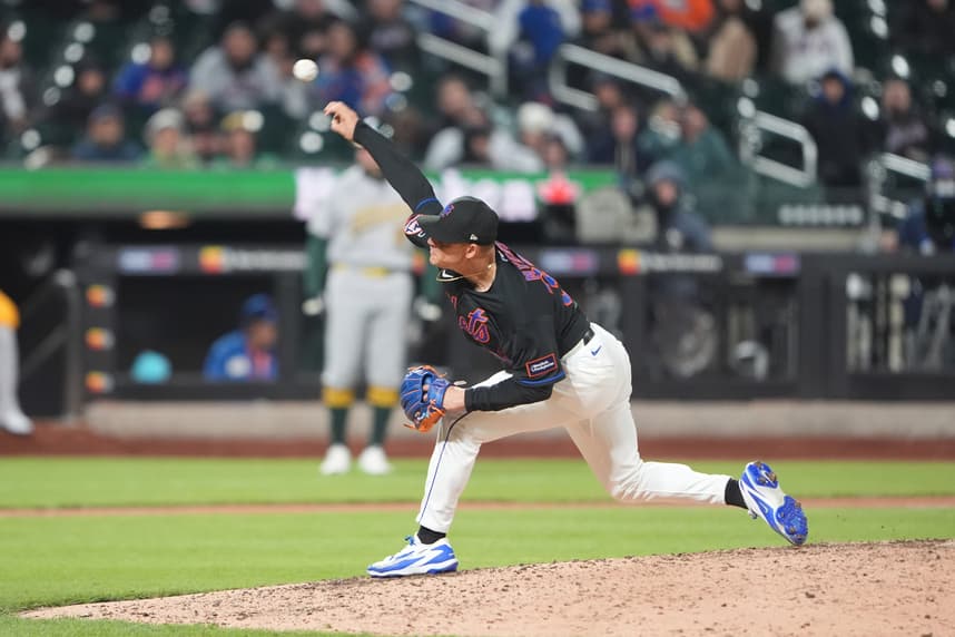 MLB: Athletics at New York Mets