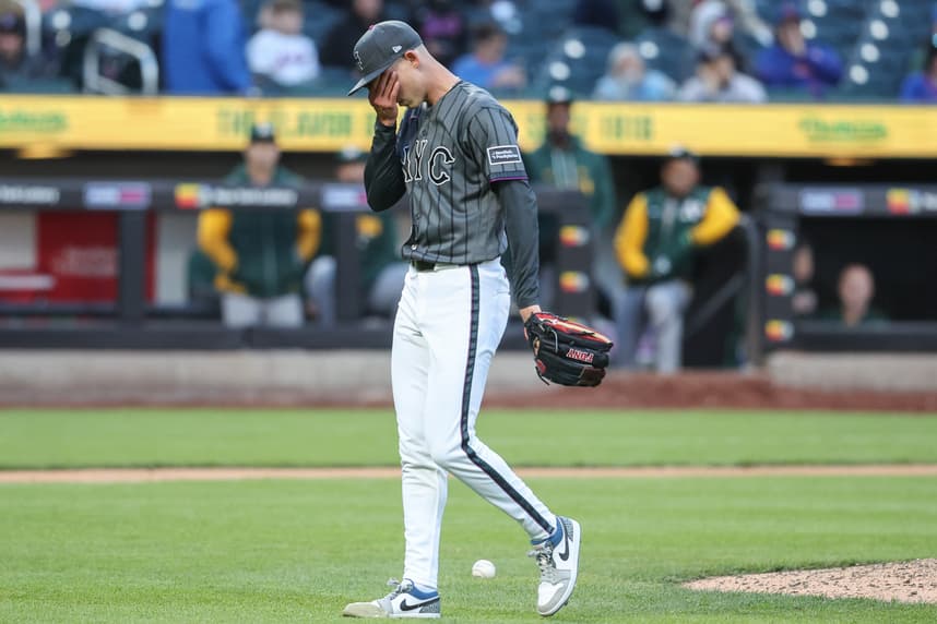 MLB: Athletics at New York Mets