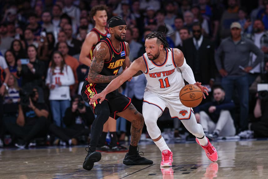 NBA: Playoffs-Atlanta Hawks at New York Knicks