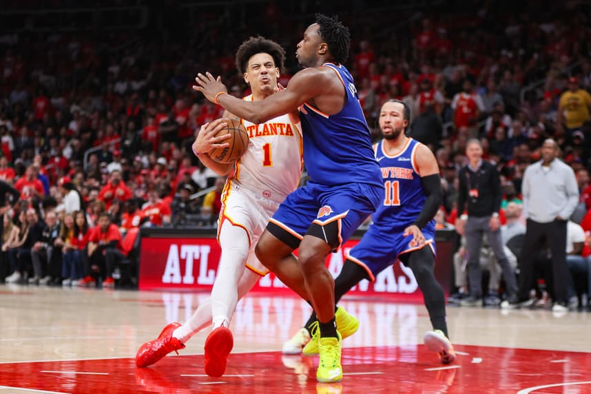 NBA: Playoffs-New York Knicks at Atlanta Hawks