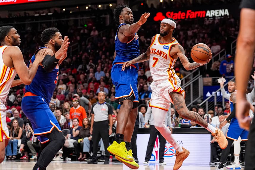 NBA: Playoffs-New York Knicks at Atlanta Hawks