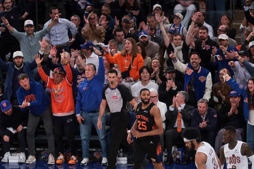 NBA: Playoffs-Cleveland Cavaliers at New York Knicks