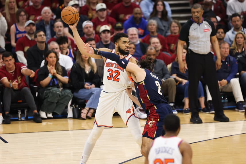 NBA: Playoffs-New York Knicks at Cleveland Cavaliers