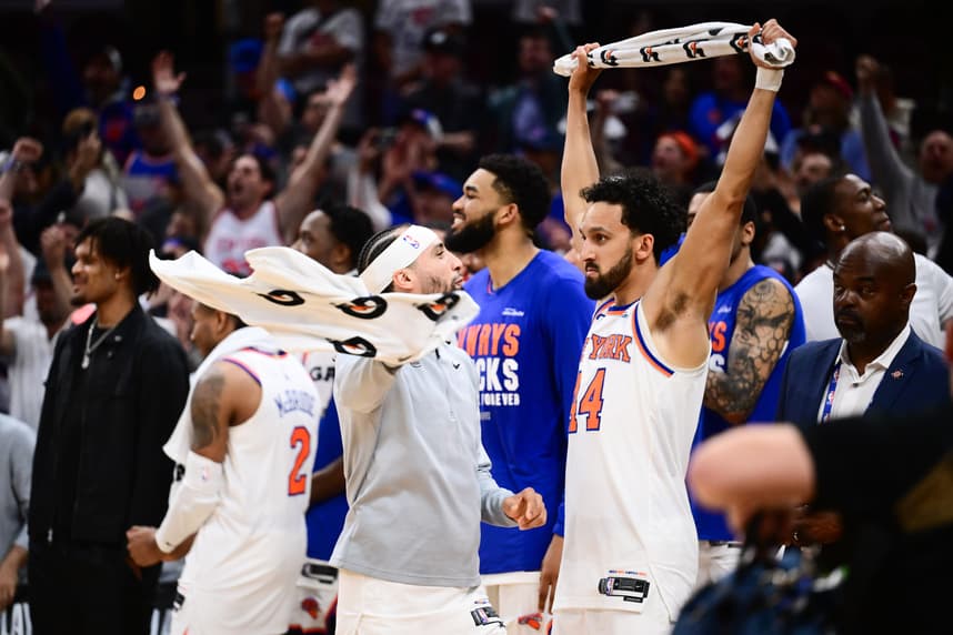 NBA: Playoffs-New York Knicks at Cleveland Cavaliers