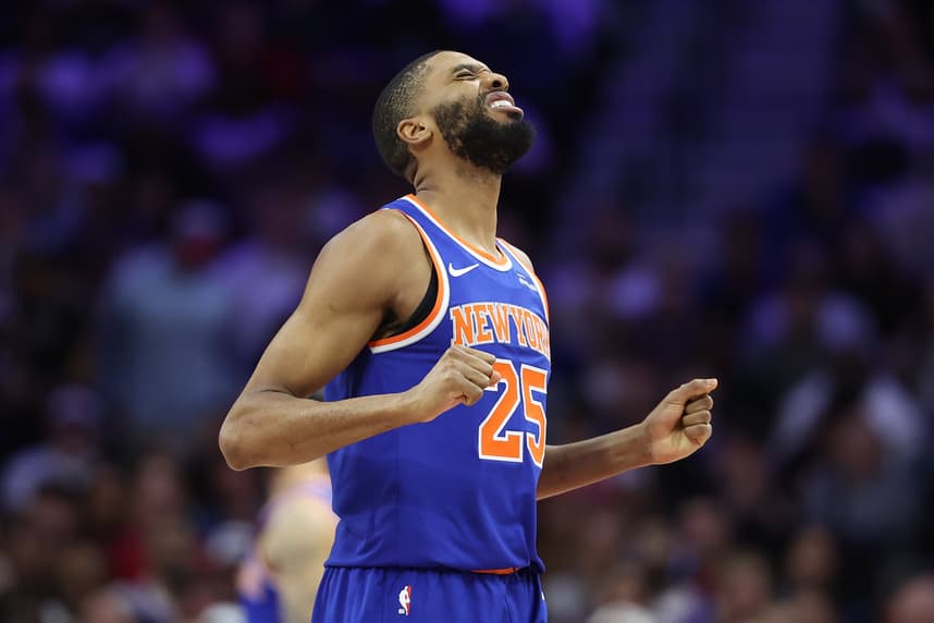 NBA: Playoffs-New York Knicks at Philadelphia 76ers