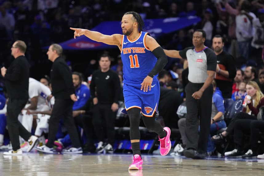 NBA: Playoffs-New York Knicks at Philadelphia 76ers