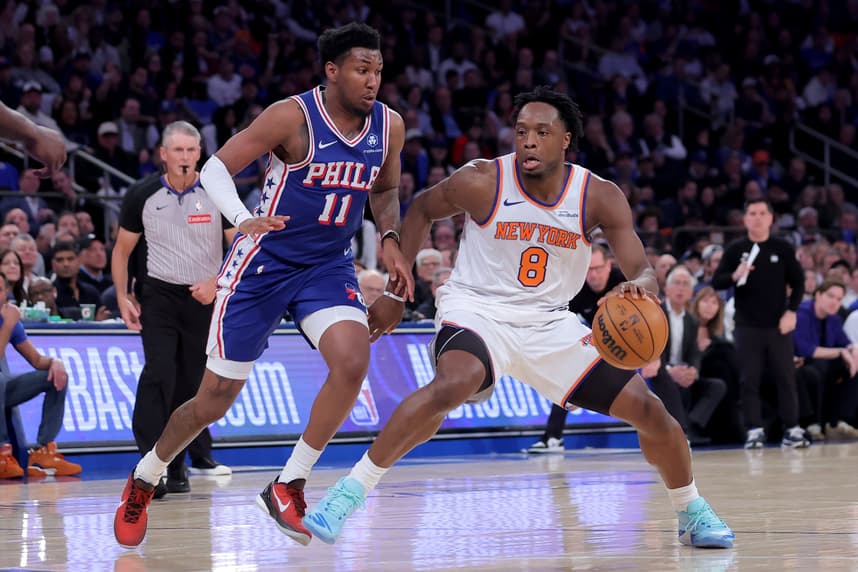 NBA: Playoffs-Philadelphia 76ers at New York Knicks