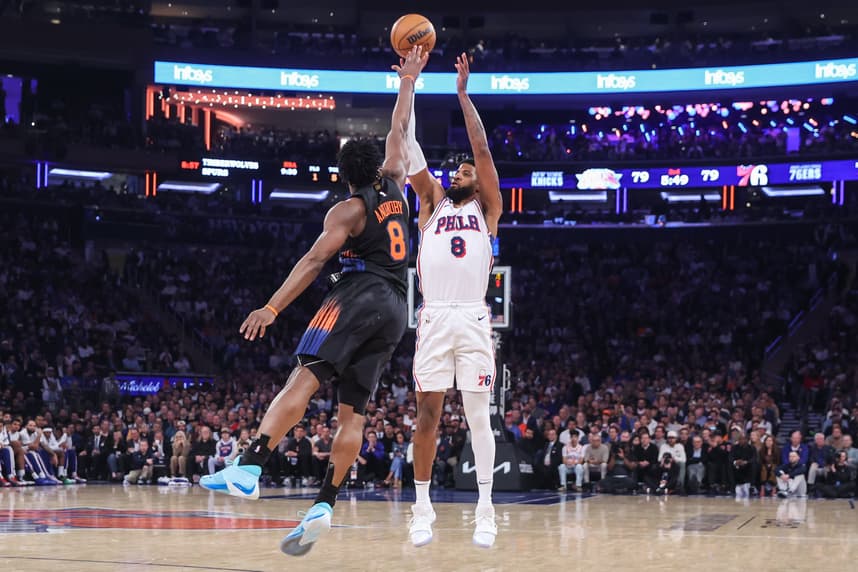 NBA: Playoffs-Philadelphia 76ers at New York Knicks