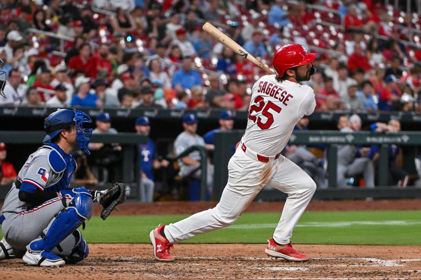 MLB: Texas Rangers at St. Louis Cardinals
