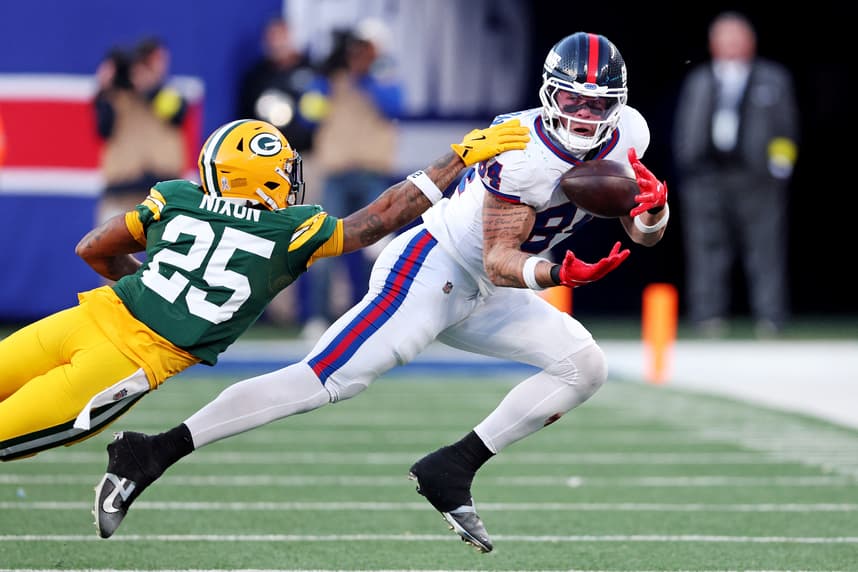 Theo Johnson, NFL: Green Bay Packers at New York Giants