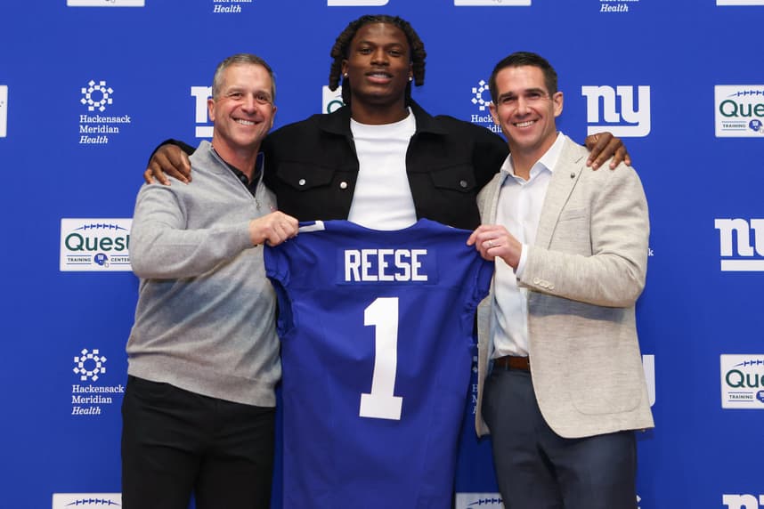 Arvell Reese, NFL: New York Giants Draft Press Conference
