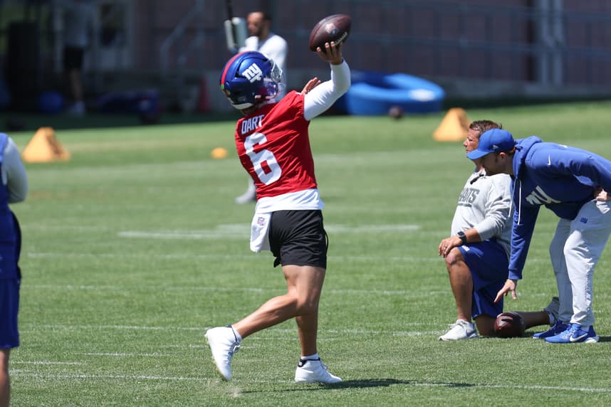 Jaxson Dart, NFL: New York Giants Minicamp