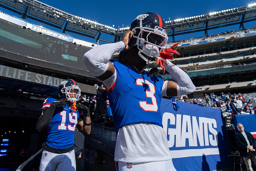 Syndication: The Record, deonte banks, new york giants