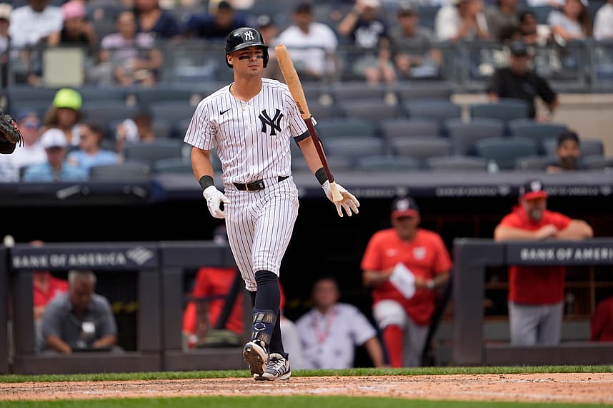 MLB: Washington Nationals at New York Yankees, anthony volpe