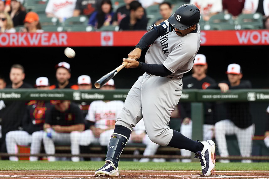 MLB: New York Yankees at Baltimore Orioles, trent grisham