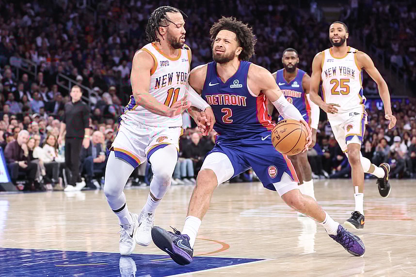 NBA: Playoffs-Detroit Pistons at New York Knicks