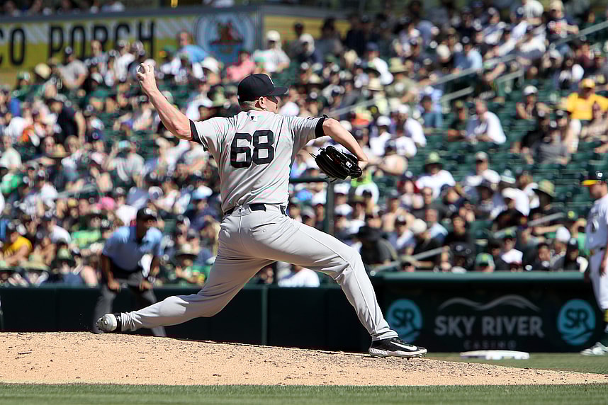 MLB: New York Yankees at Athletics