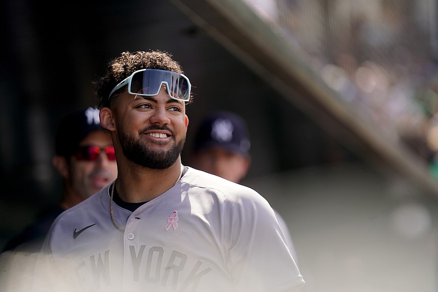 MLB: New York Yankees at Athletics, jasson dominguez