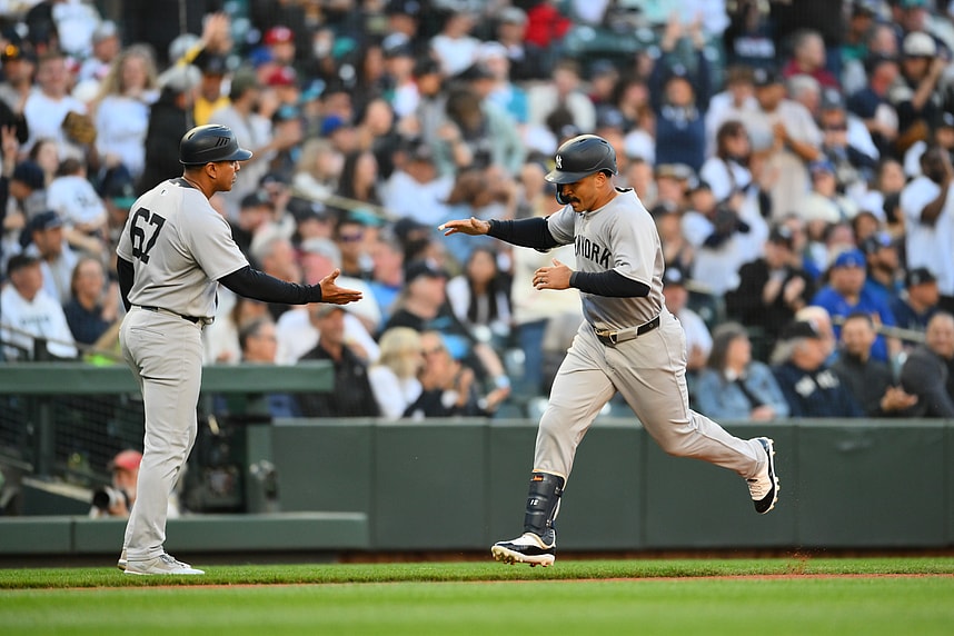 MLB: New York Yankees at Seattle Mariners, trent grisham