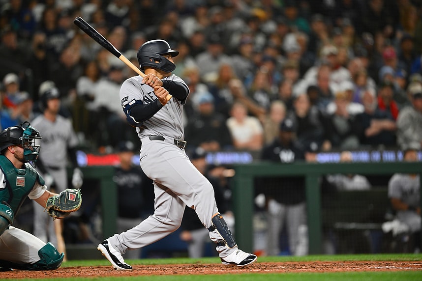 MLB: New York Yankees at Seattle Mariners, trent grisham