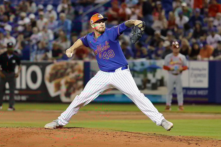 MLB: Spring Training-St. Louis Cardinals at New York Mets