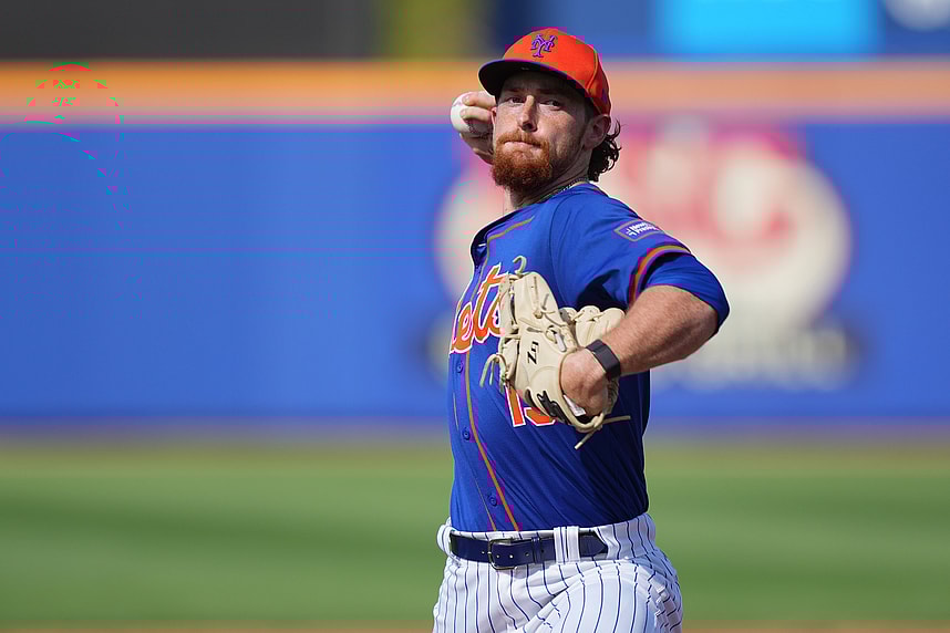 MLB: Spring Training-Washington Nationals at New York Mets