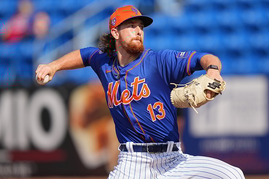 MLB: Spring Training-Washington Nationals at New York Mets