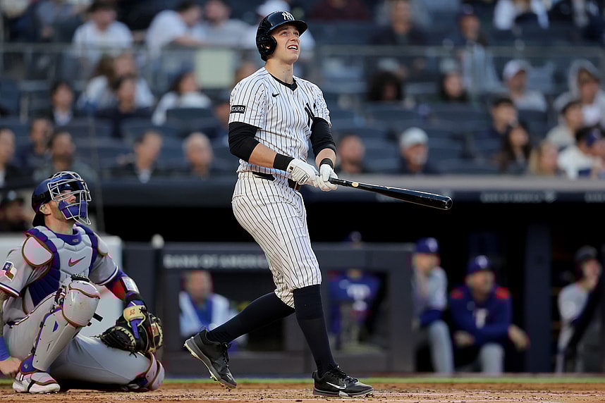 MLB: Texas Rangers at New York Yankees, ben rice